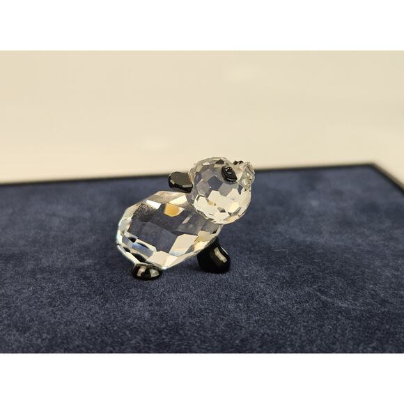 Swarovski Crystal Pand Baby Bear Figurine #7611 w/ Original Box Collectible - Picture 10 of 15